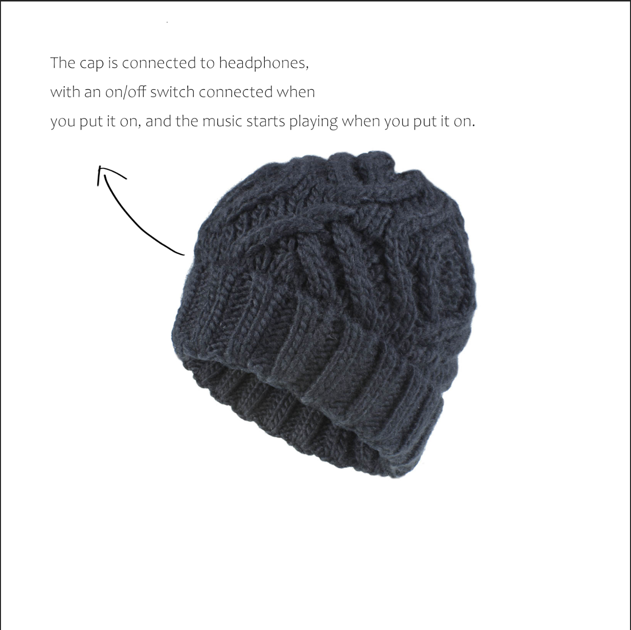 Circuit Interaction Design for Woolly Hat.