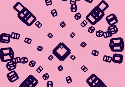 Visualization of makeymakey control