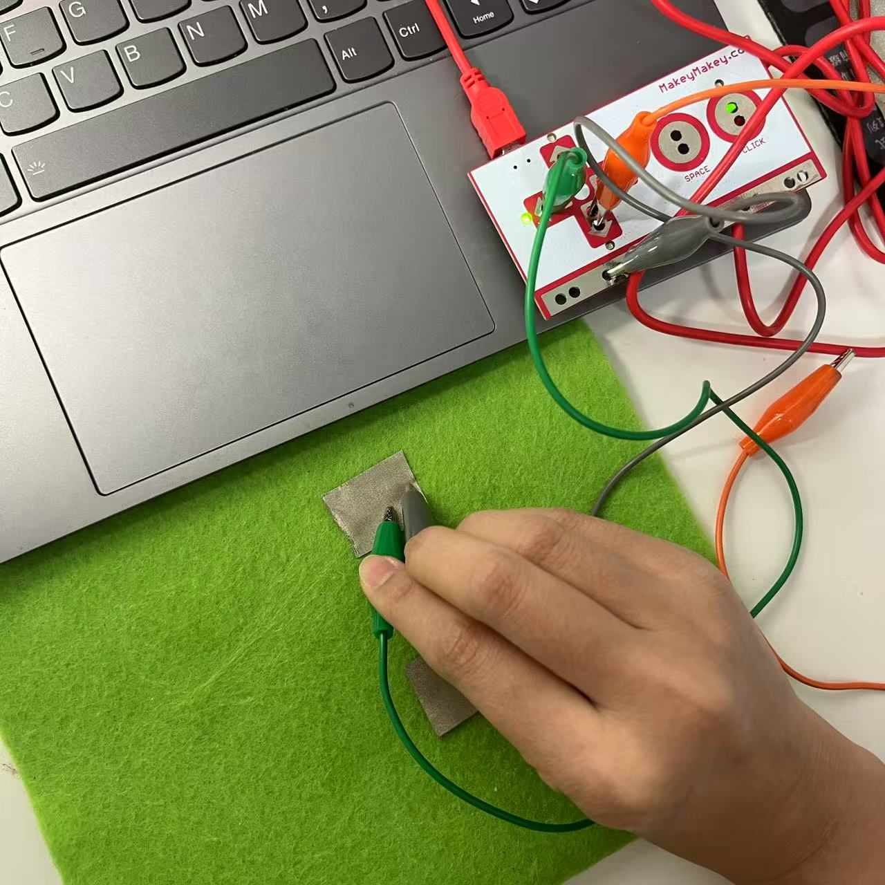 Aluminum paper induction