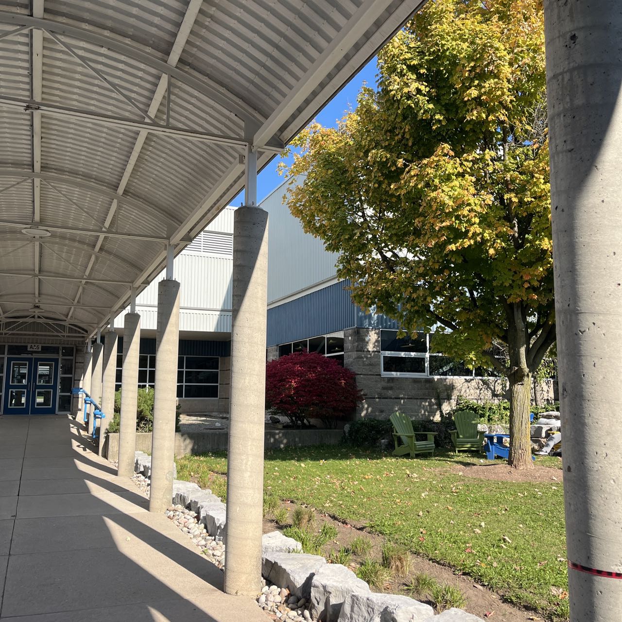 Sheridan Building A corridor view